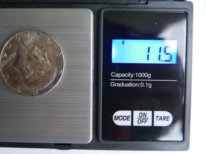 Vintage Half Dollar, Kennedy Half Dollar, 1966