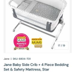 Jane next to me cot