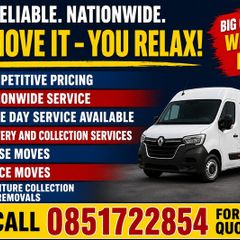 man with a van/ nationwide courier service