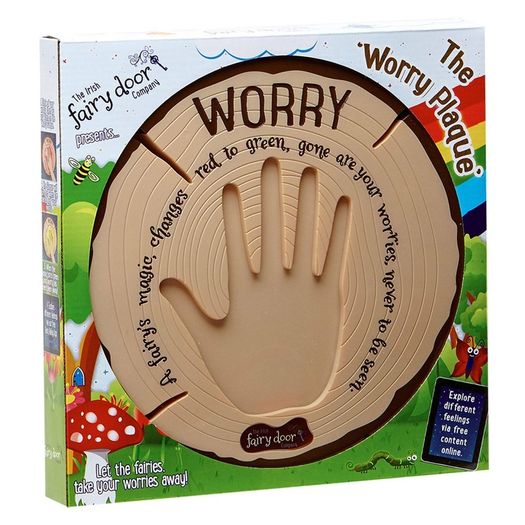 Irish Fairy Door Interactive Worry Plaque - Brand New