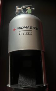 Citizen Aqualand Promaster silver scuba tank watch case Display collectible
