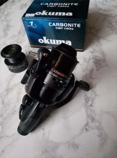 Okuma Carbonite XP CBF 140a Baitfeeder Carp Reel