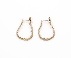 925 Sterling Silver Drop Chain Earrings