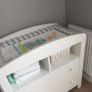 White cot and changing unit Image 2