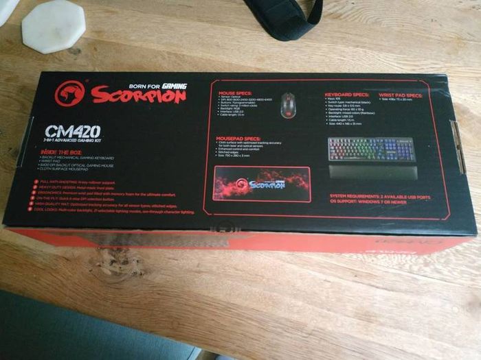 Gaming Keyboard and Mouse