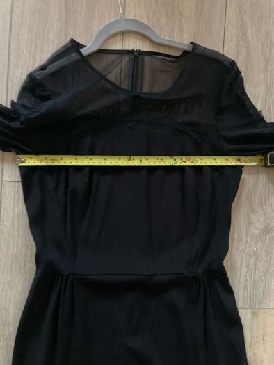 Sandro black dress size 2 - uk 10. Great cond