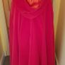 Fabulous Bespoke One of a kind Velvet Red Hooded Cape - one size fits all Image 5