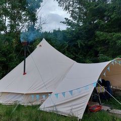 NEW Canvas Bell Tent Awning