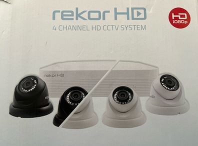 CCTV SYSTEM - Rekor 4Channel HD camera system