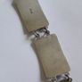 Hallmarked Silver Panel Bracelet - c.1940s Image 7