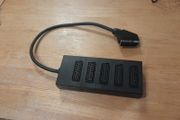 Scart Cable, 4 into 1, adapter box. Un-used.