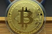 Gold Plated Bitcoin Souvenir Collectible Physical Metal Coin Crypto Coin Art