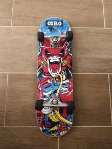 Skateboard Oxelo Mid3 gamer kids