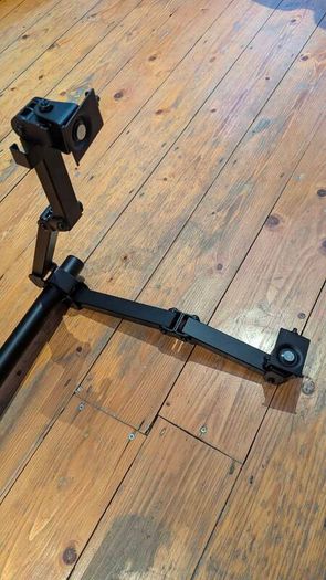 Double Monitor Stand