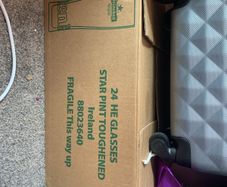 22 Heineken pint glasses