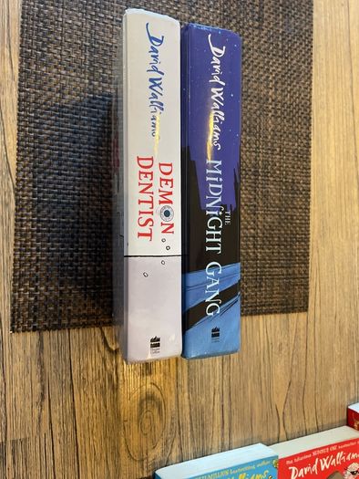a big collection of David Walliams' books