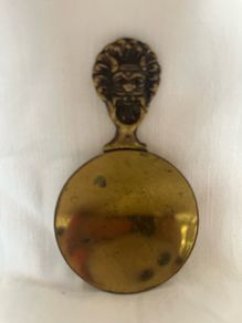 Vintage brass caddy spoon