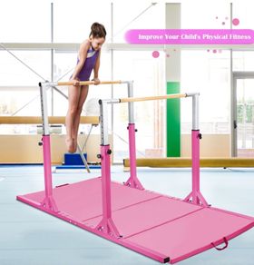Double gymnastics bars