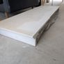 Portuguese limestone fireplace and gas fire Image 8