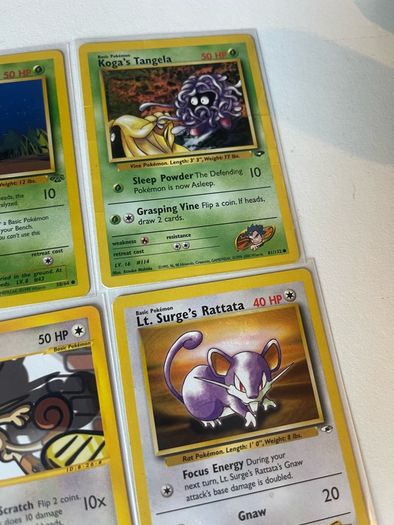 Vintage Pokemon Card Bundle 36 Cards