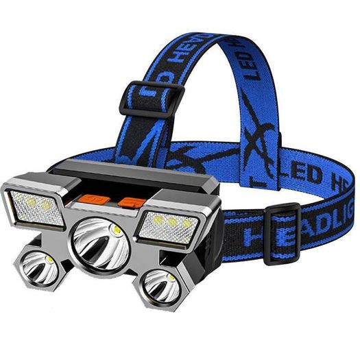 Rechargeable Headlamp Waterproof 350LM COB LED Headlight USB for Camping Hiking