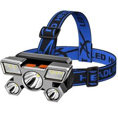Rechargeable Headlamp Waterproof 350LM COB LED Headlight USB for Camping Hiking