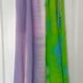 &other Stories silk tie dye multicoloured skirt size XS Image 2