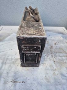German WWII box MG 34-42 Wehrmacht aluminium