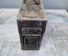 German WWII box MG 34-42 Wehrmacht aluminium