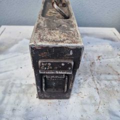 German WWII box MG 34-42 Wehrmacht aluminium