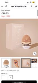 Sensse Energy Face Cleanser - Nude  An electronic cleansing device formulated to help refresh the skin and minimise visible signs of ageing. BNIB