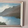 Vintage 1960s landscapes of ireland oil and handwoven tweeds picture K.C.Colohan framed Image 3