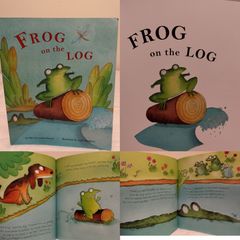 Frog On The Log Story Book