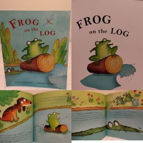 Frog On The Log Story Book