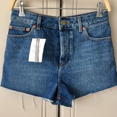 Asos denim shorts, size 8, new with tag