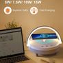 Lamps with Wireless Charger, Touch Lamp Bedside with Bluetooth Speaker, LED Night Light Dimmable Table Lamp for Bedroom Living Room as Phone Holder, Gift for Men Women Home Decor Image 3