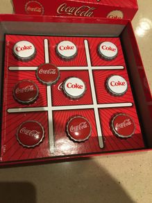 Coca Cola Tic Tac Toe Game Original