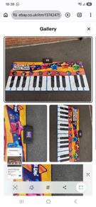 giant keyboard playmat