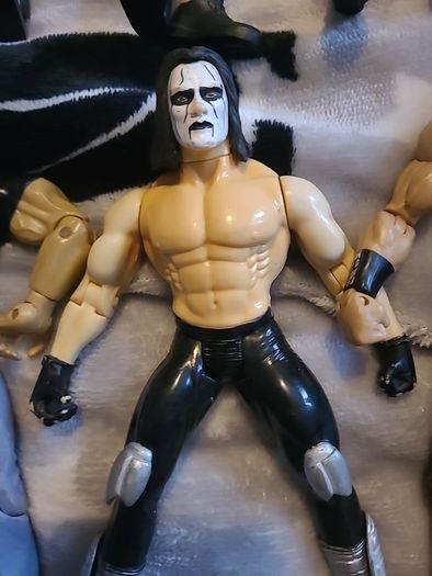 13 WWE wrestling figures
