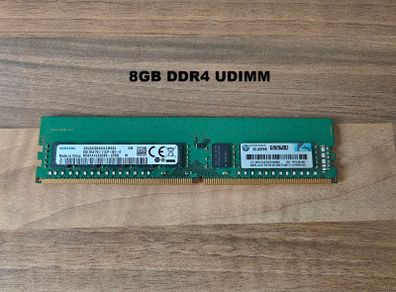 8GB Samsung DDR4-2133 Ecc Udimm Ram