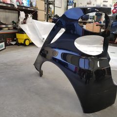 Brabus Smart 415 parts. Drivers door, front drivers wing and rear passenger wing. Three panels.