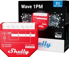 shelly wave 1pm z-wave relay with power meter original
