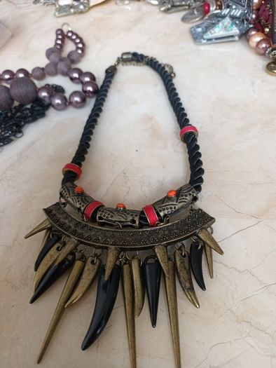 Costume  Necklace  X 7. Different,  Sizes  Styles And Colours.
