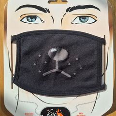 Koi Happiness - Black Face Mask - Dog snout design