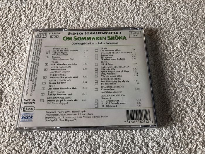 Svenska Sommarfavoriter 3 CD Boxset