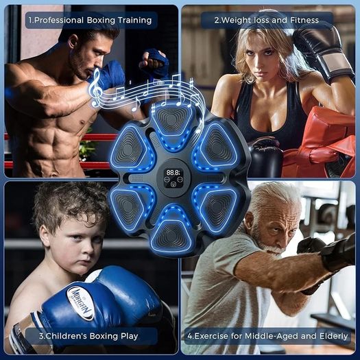 Smart Music Boxing Machine UK, Black