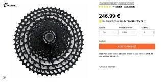 MSC CNC Light Cassette 12V 11-50T