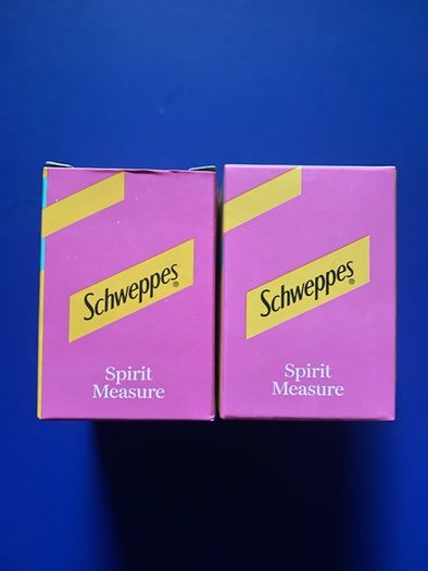 Schweppes Spirit Measures Stainless Steel Shot Brand new