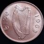 #895 - Ireland - 1968 - One Penny - KM.11 - UNC Image 2