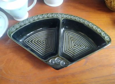 Sylvac divided dish, vintage pottery